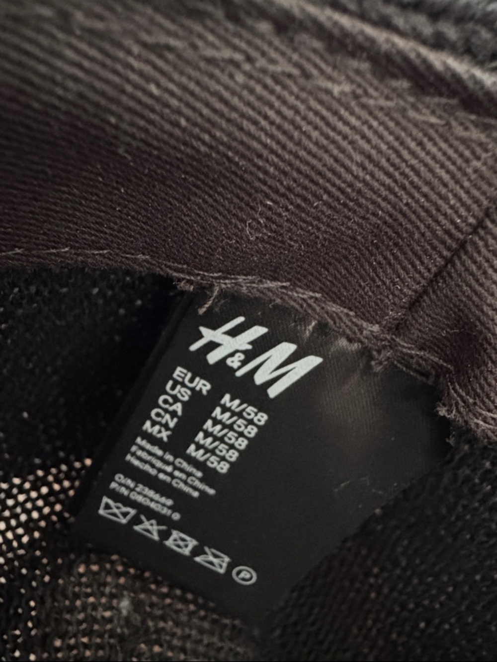H&M Black Straw Fedora Hat - Picture 2 of 3